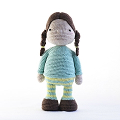 Doll Julia Penguin outfit amigurumi by Madelenon