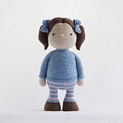 Doll Julia Piggy outfit amigurumi by Madelenon