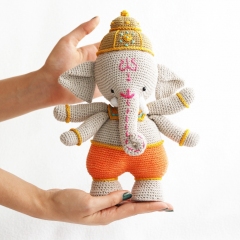Ganesha amigurumi pattern by Madelenon