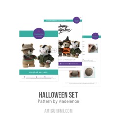 Halloween Set amigurumi pattern by Madelenon