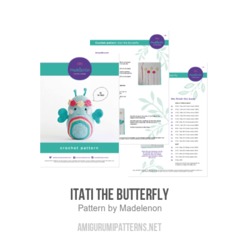 Itati the Butterfly amigurumi pattern by Madelenon
