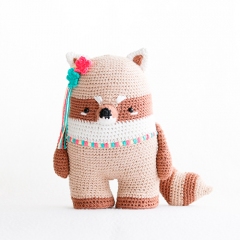 Katu the Coati amigurumi pattern by Madelenon