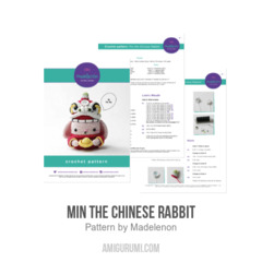 Min the Chinese Rabbit amigurumi pattern by Madelenon