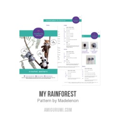 My Rainforest amigurumi pattern by Madelenon