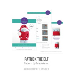 Patrick the Elf amigurumi pattern by Madelenon