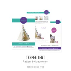 Teepee Tent amigurumi pattern by Madelenon