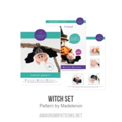 Witch Set amigurumi pattern by Madelenon