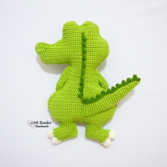 Alligator Ragdoll amigurumi by Little Bamboo Handmade