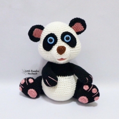 BaoBao The Panda amigurumi pattern by Little Bamboo Handmade