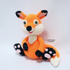 Flynn The Fox amigurumi by Little Bamboo Handmade