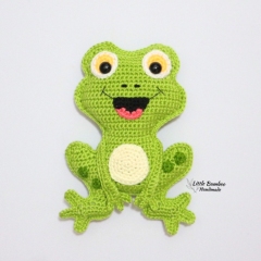Frog Ragdoll amigurumi pattern by Little Bamboo Handmade