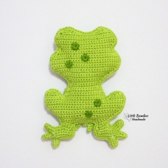 Frog Ragdoll amigurumi by Little Bamboo Handmade