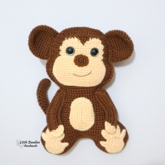 Monkey Ragdoll amigurumi pattern by Little Bamboo Handmade
