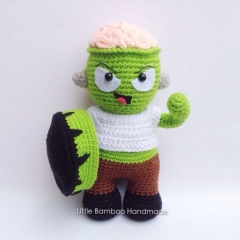 Mr. Frankenstein amigurumi by Little Bamboo Handmade