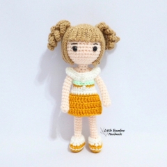 Olivia The Mini Dress Up Doll amigurumi pattern by Little Bamboo Handmade
