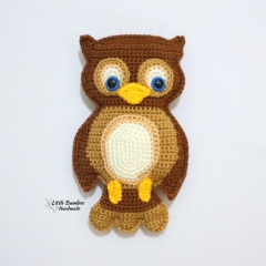Owl Ragdoll amigurumi pattern by Little Bamboo Handmade