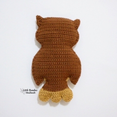 Owl Ragdoll amigurumi by Little Bamboo Handmade