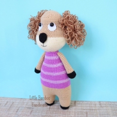 Pixie the poodle amigurumi by Little Bamboo Handmade