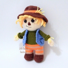 Scarecrow amigurumi pattern by Little Bamboo Handmade