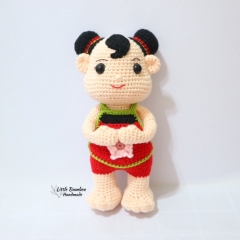 The Prosperity Baby amigurumi pattern by Little Bamboo Handmade