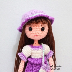 Violet amigurumi pattern by Little Bamboo Handmade