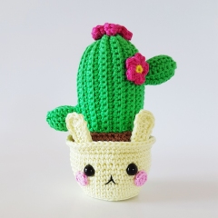 Cactus Bunnies amigurumi pattern by Super Cute Design