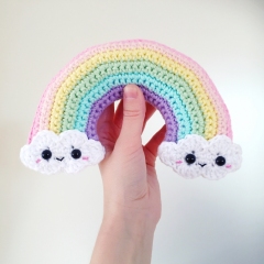 Happy rainbow amigurumi pattern by Super Cute Design