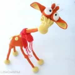 Giraffe George amigurumi pattern by LittleOwlsHut