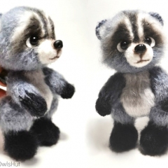 Sweet Raccoon amigurumi pattern by LittleOwlsHut