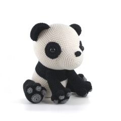 Bobo the Panda amigurumi by DIY Fluffies