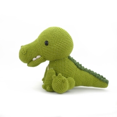 Charlie the Crocodile amigurumi pattern by DIY Fluffies