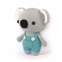 Cute Koala Bear amigurumi pattern by DIY Fluffies
