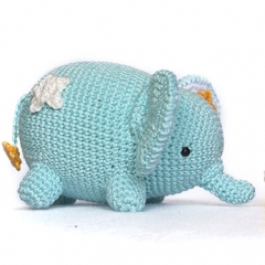 Love and Star Elephant amigurumi pattern by DIY Fluffies