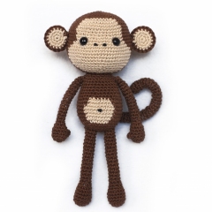 Cute Monkey amigurumi by DIY Fluffies