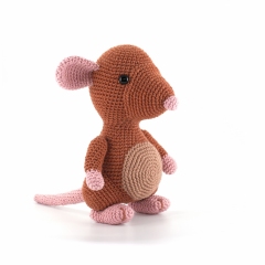 Rupert the Rat amigurumi by DIY Fluffies