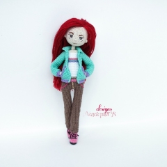 Doll Rachel amigurumi by VenelopaTOYS