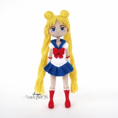 Doll Sailor Moon amigurumi by VenelopaTOYS