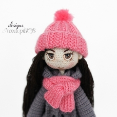 Doll Vanessa amigurumi by VenelopaTOYS