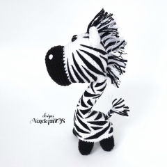 Funny Zebra amigurumi by VenelopaTOYS