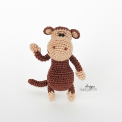 Monkey amigurumi pattern by VenelopaTOYS