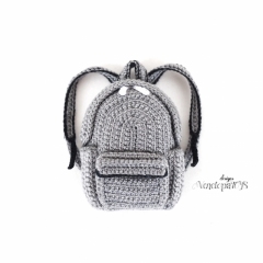 Sports Backpack for a doll amigurumi pattern by VenelopaTOYS