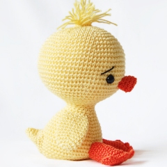 Chico the Duck amigurumi pattern by Pepika
