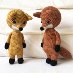 Crochet Fox - Amigurumi Sherlock amigurumi pattern by Pepika