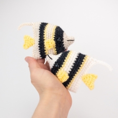 Angelo the Angelfish amigurumi pattern by Theresas Crochet Shop