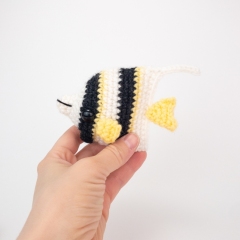 Angelo the Angelfish amigurumi pattern by Theresas Crochet Shop