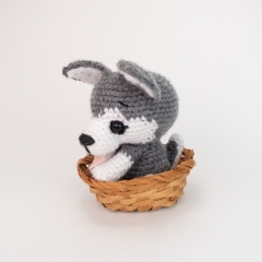 Ash the Husky amigurumi pattern by Theresas Crochet Shop