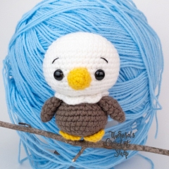 Baby Eagle amigurumi by Theresas Crochet Shop