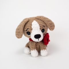 Biscuit the Beagle amigurumi pattern by Theresas Crochet Shop