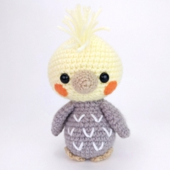 Cooper the Cockatiel amigurumi by Theresas Crochet Shop