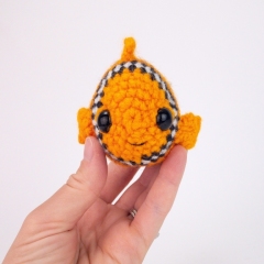 Coral the Clownfish amigurumi pattern by Theresas Crochet Shop